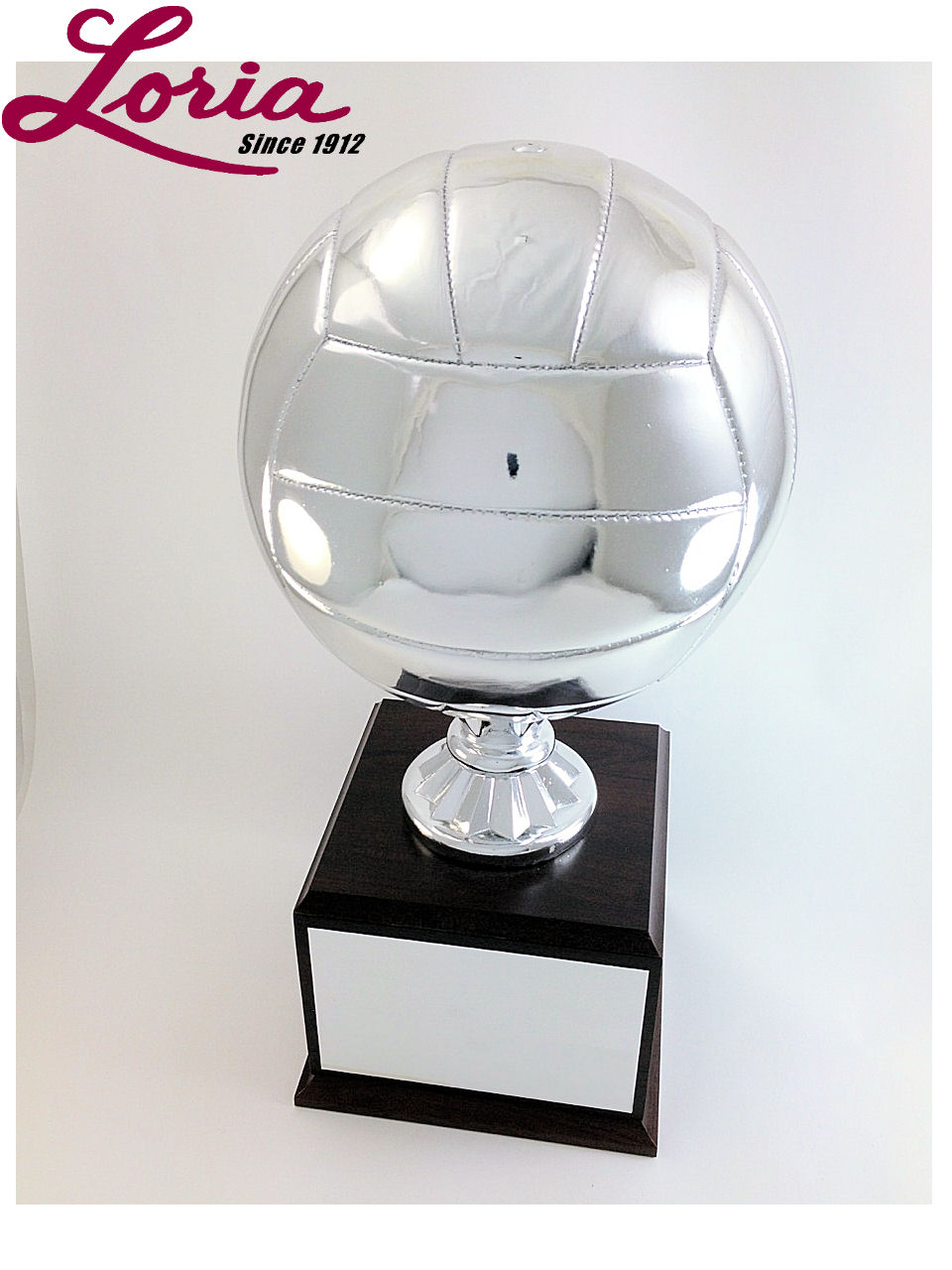 Volleyball Full Size Sculpture Trophy Available In Natural Color Gold