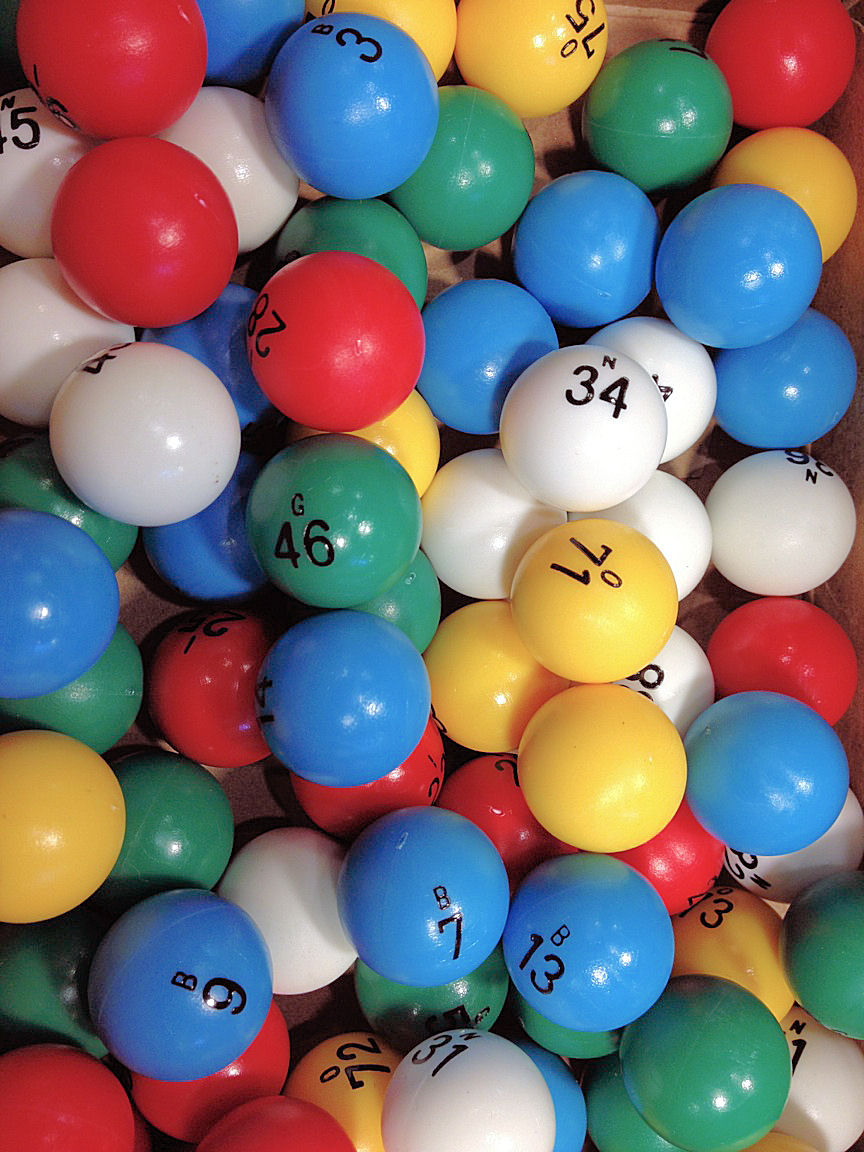 Bingo Balls - colored @ Loria Awards