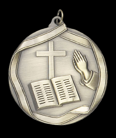 MS654 Church 2 1/4&quot; Medal